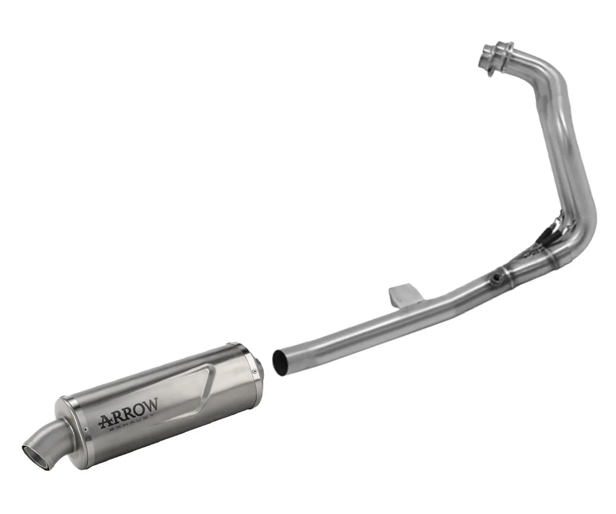 Impianto Completo Arrow Indy Race Evo Titanio Fondello Inox Yamaha Tenere 700 2021 > 2024-72649PO--72185PD-388431