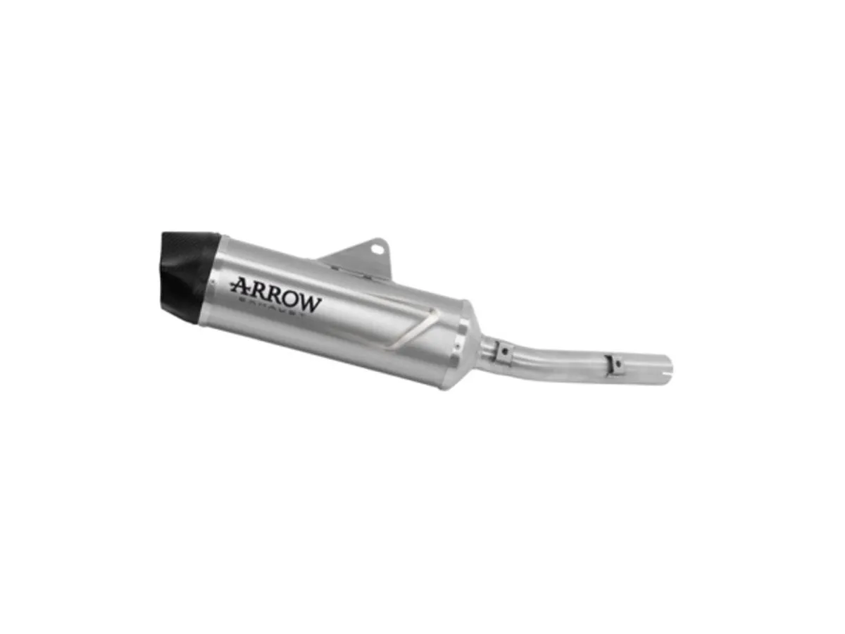 Terminale Di Scarico Arrow Indy-race Evo Alluminio Per Yamaha Teneré 700 2021 > 2024-72649AK-388283