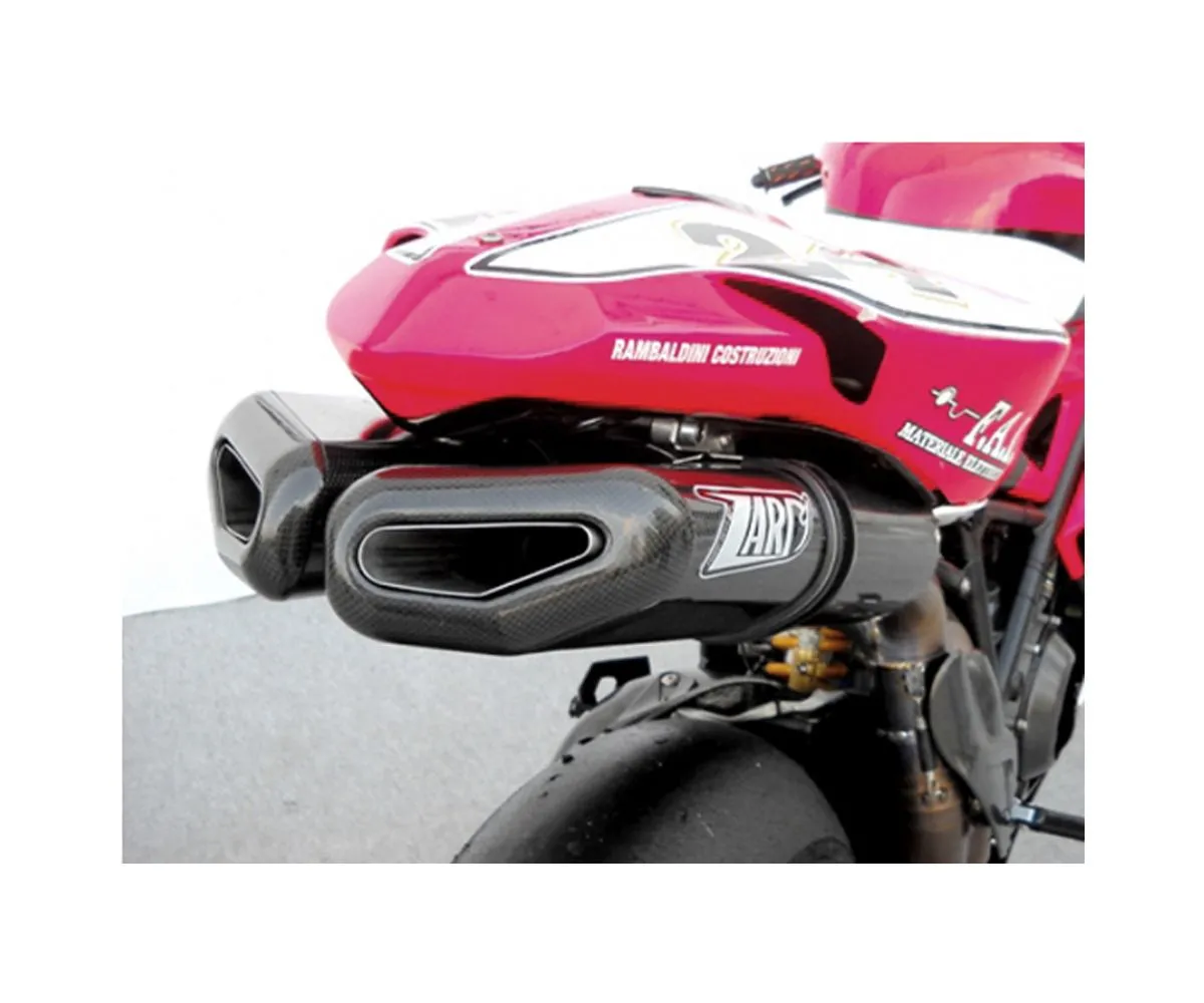 Impianto Di Scarico Inox Ducati Zard Zd010srr 1098 R/s 2007 > 2013-ZD010SRR-247602