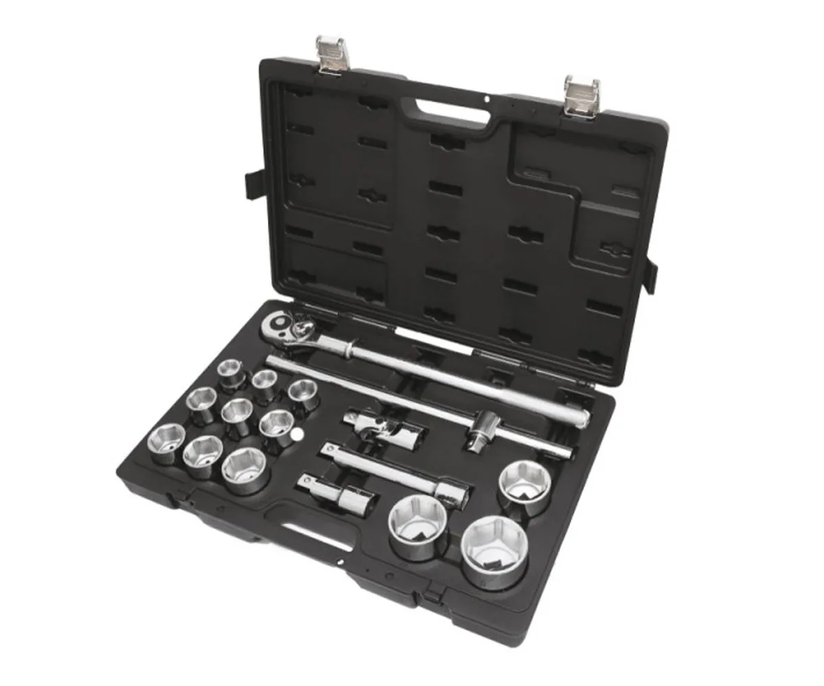 Set Beta Di 12 Chiavi A Bussola Esagonali E 5 Accessori, In Cassetta Di Plastica-928E/C17-249082