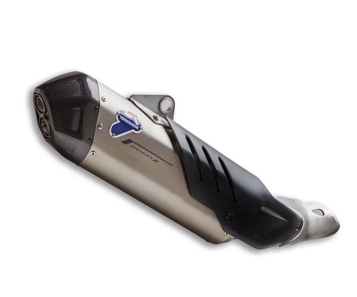 Terminale Di Scarico Termignoni Ducati Performance Titanio Omologato Ducati Desertx 2022 > 2024-96482041BA-297179