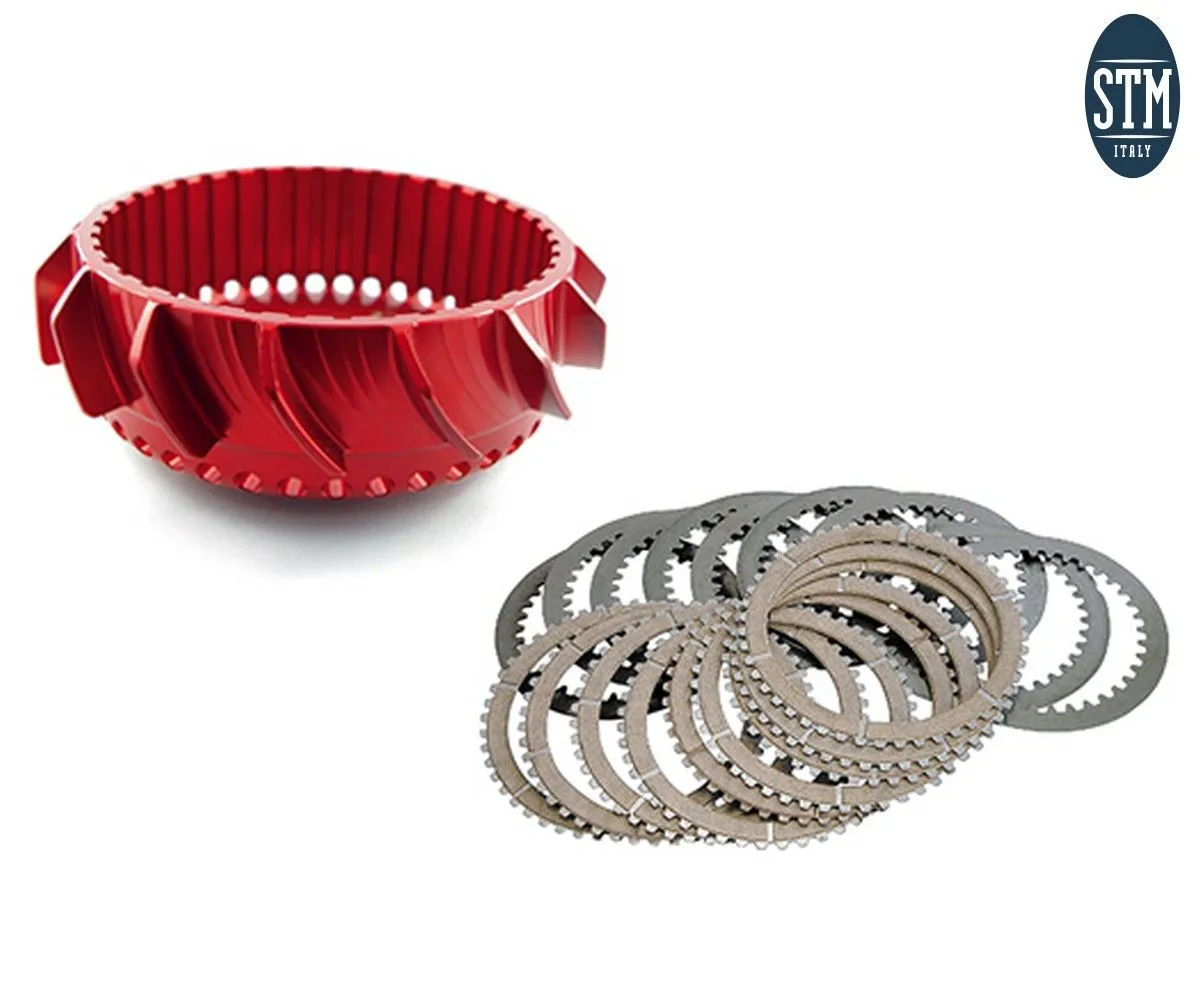 Kit Campana + Dischi A Secco 40 Denti Per Frizione Stm Evo-gp Stm Ducati-ADU-0018-231352
