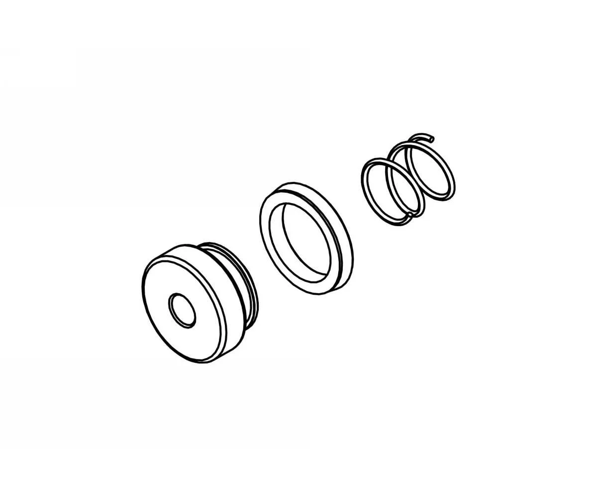 Attuatore Frizione ⌀ 30 Mm Kit Revisione Cnc Racing Naturale Aprilia Rsv V2 1000 2004 > 2008-AFK20N-370285