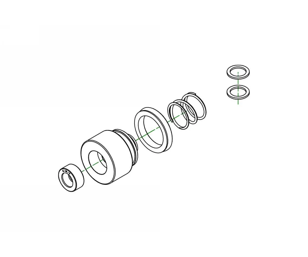 Attuatore Frizione ⌀ 30.5 Mm Kit Revisione Cnc Racing Naturale Mv Agusta Brutale 1000 Nurburgring 2021 > 2022-AFK40N-370287