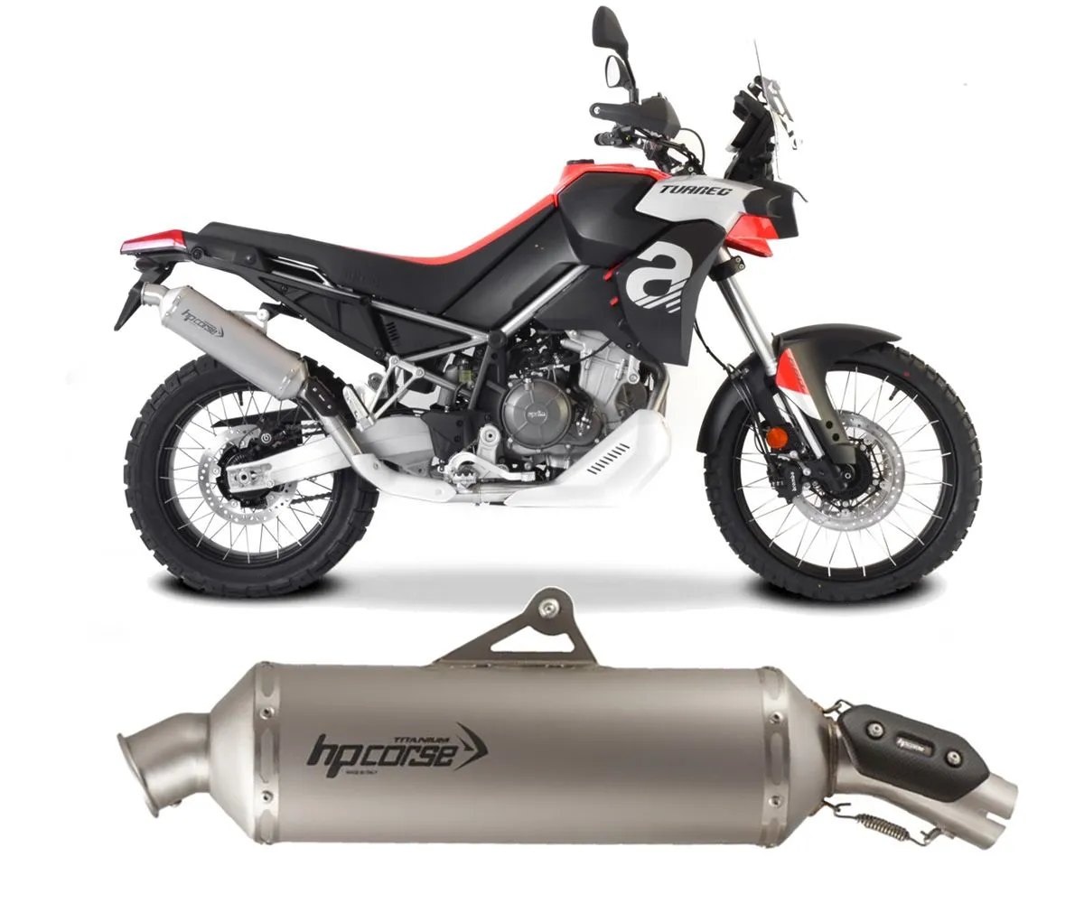 Terminale Scarico Hp Corse Sp-1 Titanio Aprilia Tuareg 660 2022 > 2024-APTUSP1350T-AB-289607
