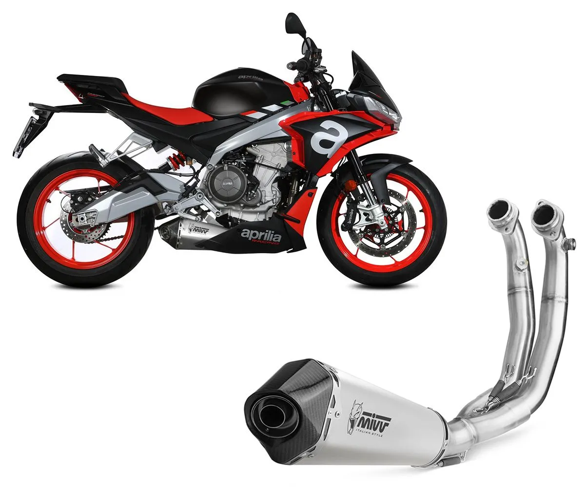 Impianto Completo Mivv Delta Race Acciaio Per Aprilia Tuono 660 2021 > 2024-A.014.LDRX-290225