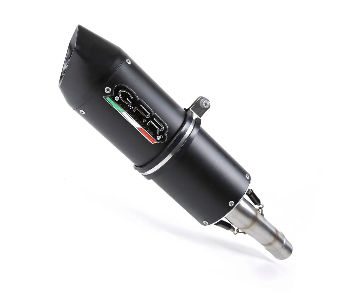 Terminale Di Scarico Bolt-on Gpr Furore Nero Omologato Nero Opaco Per Barossa Tiger 250 2004 > 2021-ATV.6.FUNE-290663