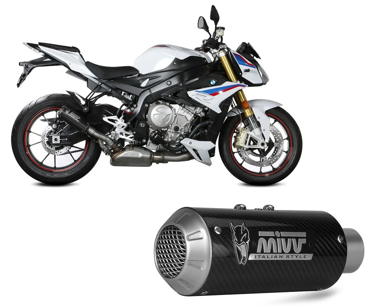 Terminale Di Scarico Mivv Mk3 Carbonio Per Bmw S 1000 R 2017 > 2020-B.030.LM3C-290238
