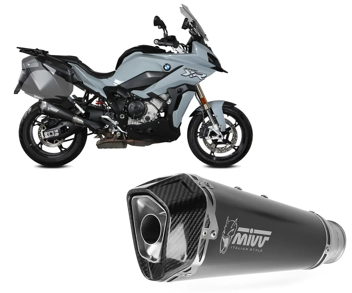 Terminale Di Scarico Mivv Delta Race Nero Per Bmw S 1000 Xr 2020 > 2024-B.039.LDRB-290246