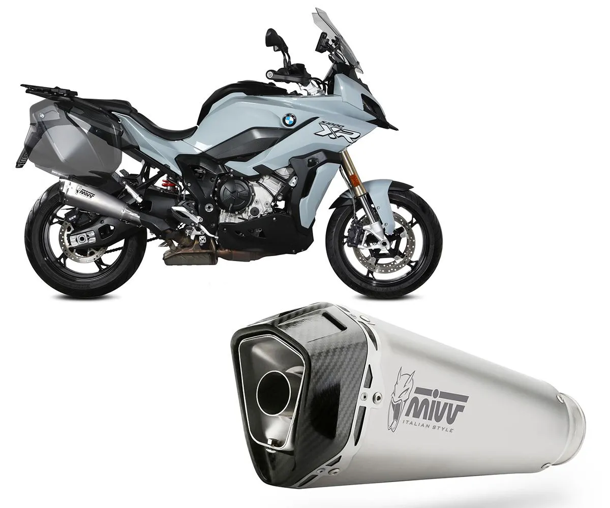 Terminale Di Scarico Mivv Delta Race Acciaio Per Bmw S 1000 Xr 2020 > 2022-B.039.LDRX-290245