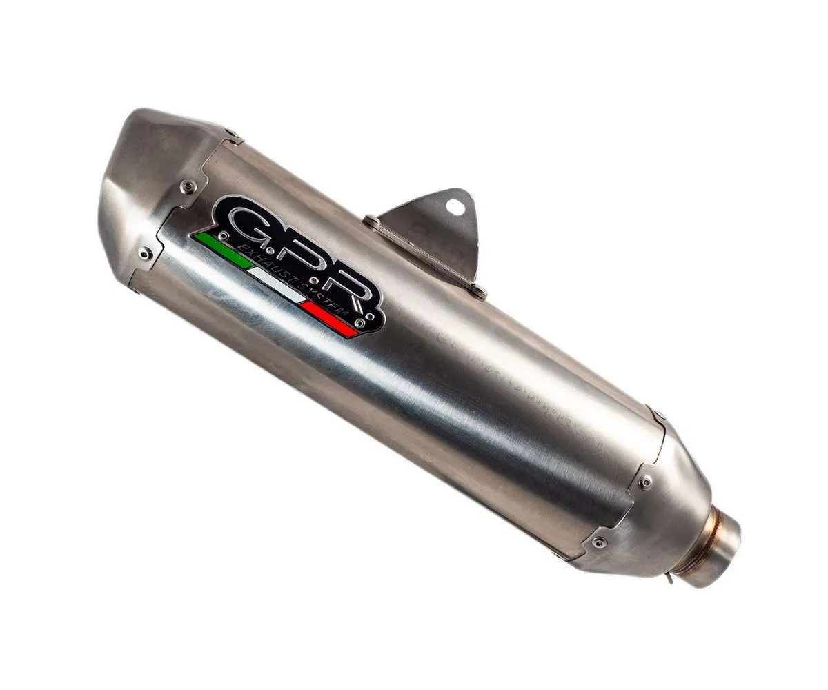 Terminale Di Scarico Gpr Pentaroad Inox Omologato Inox 304 Satinato Per Bmw C 400 X / Gt 2019 > 2020-BM.108.5.CAT.PE.IO-386892