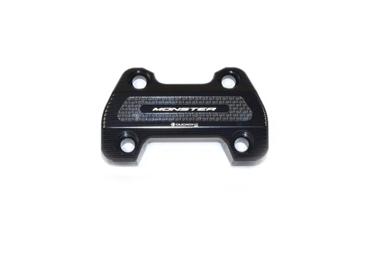 Blocco Manubrio Nero Ducabike Dbk Per Ducati Monster 696 2008 > 2010-BM06D-311826