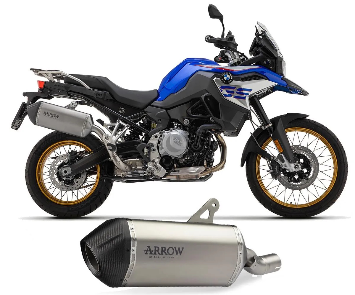 Terminale Scarico Arrow Sonora Titanio Bmw F 850 Gs 2021 > 2024-72510SK-301780