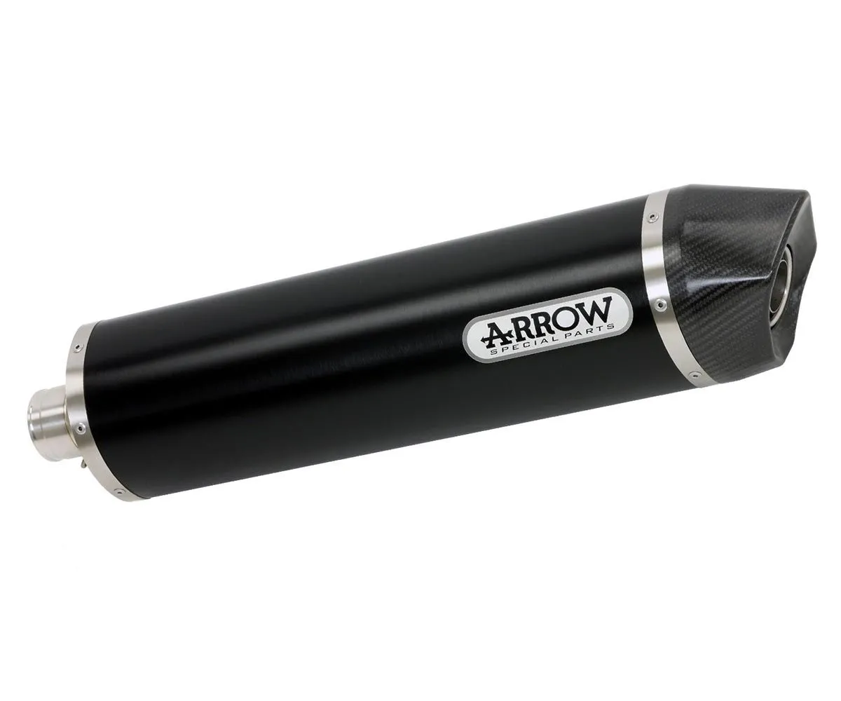Terminale Scarico Arrow Maxi Race-tech Alluminio Nero Bmw F 850 Gs 2021 > 2024-72639AKN-301784