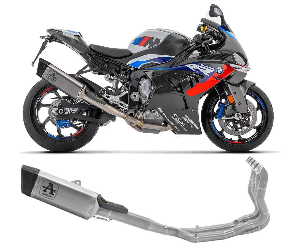 Impianto Completo Arrow Competition Titanio-acciaio Per Bmw M 1000 Rr 2020 > 2024-71225PTZ-385600