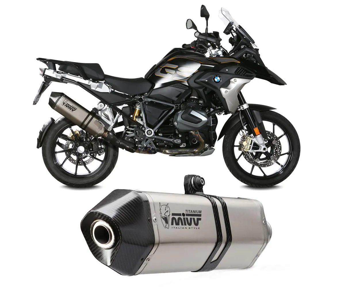 Terminale Di Scarico Mivv Speed Edge Titanio Bmw R 1250 Gs / Adventure 2019 > 2023-B.034.LGS-382946