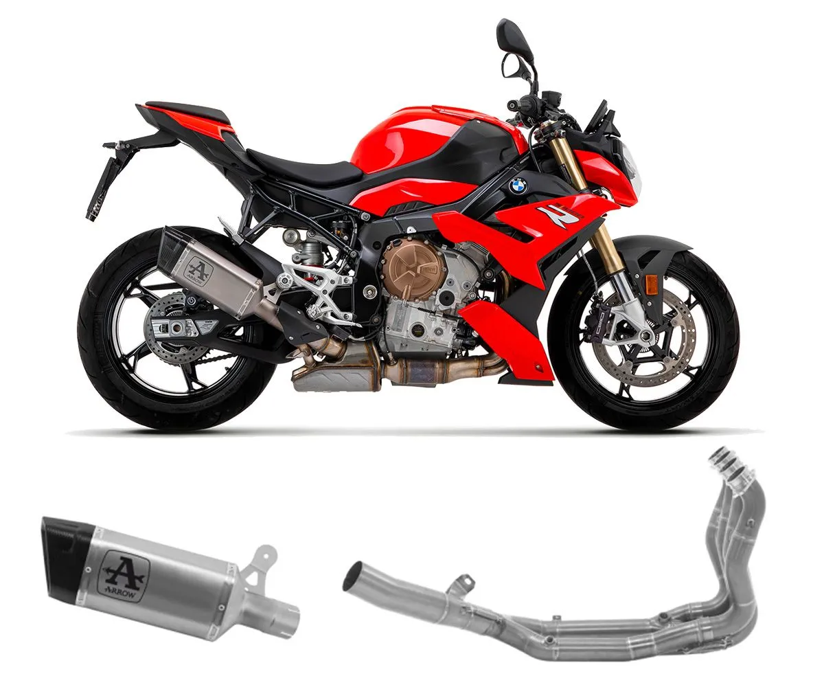Scarico Completo Arrow Pista Steel-headers Titanio Bmw S 1000 R 2021 > 2024-71506PT--71718MI-289563