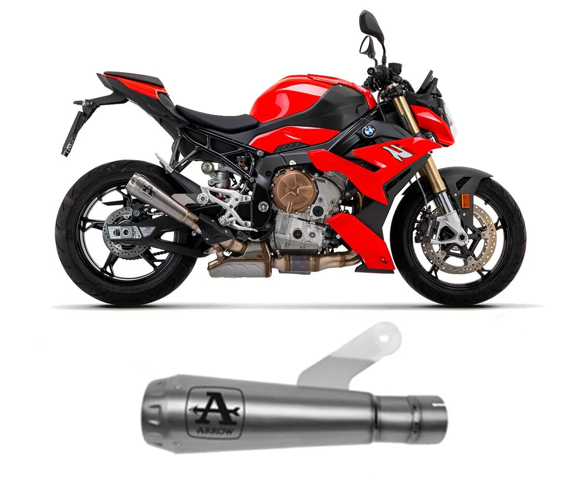 Terminale Scarico Arrow Pro-race Titanium Cap Titanio Bmw S 1000 R 2021 > 2024-71942PR-289574