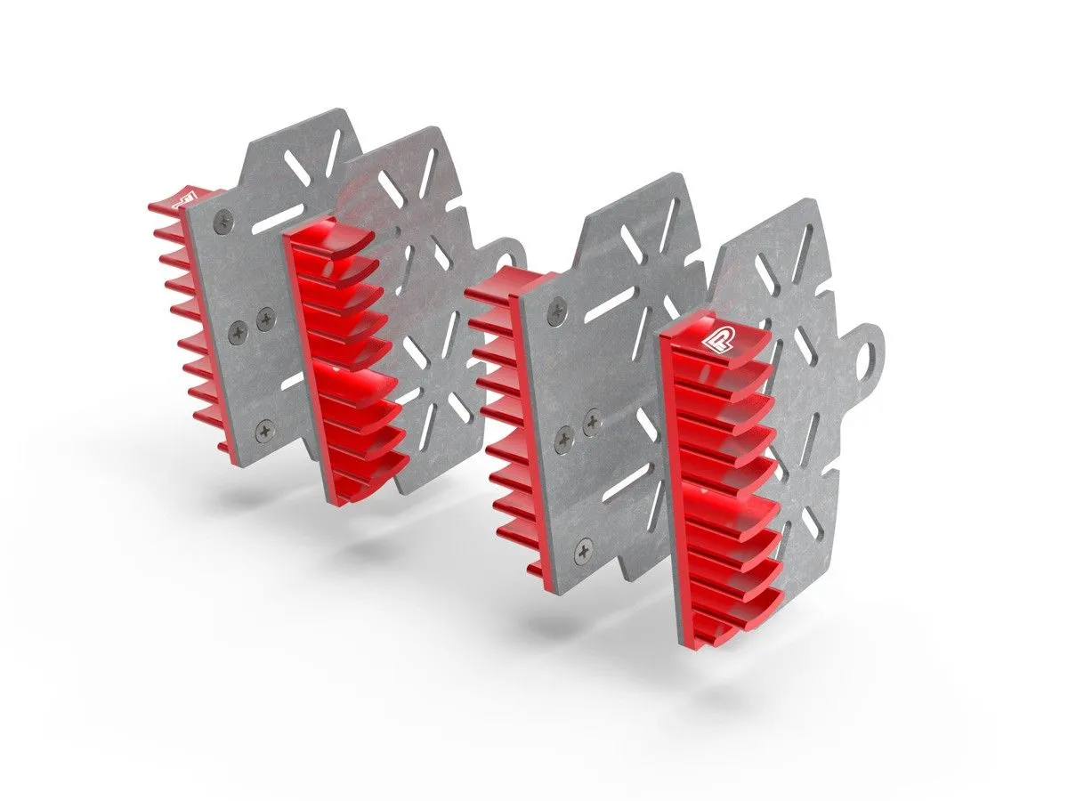 Dissipatori Calore Pinze Freno Rosso Ducabike Dbk Per Ducati Panigale 899 2013 > 2015-BPR04A-303412