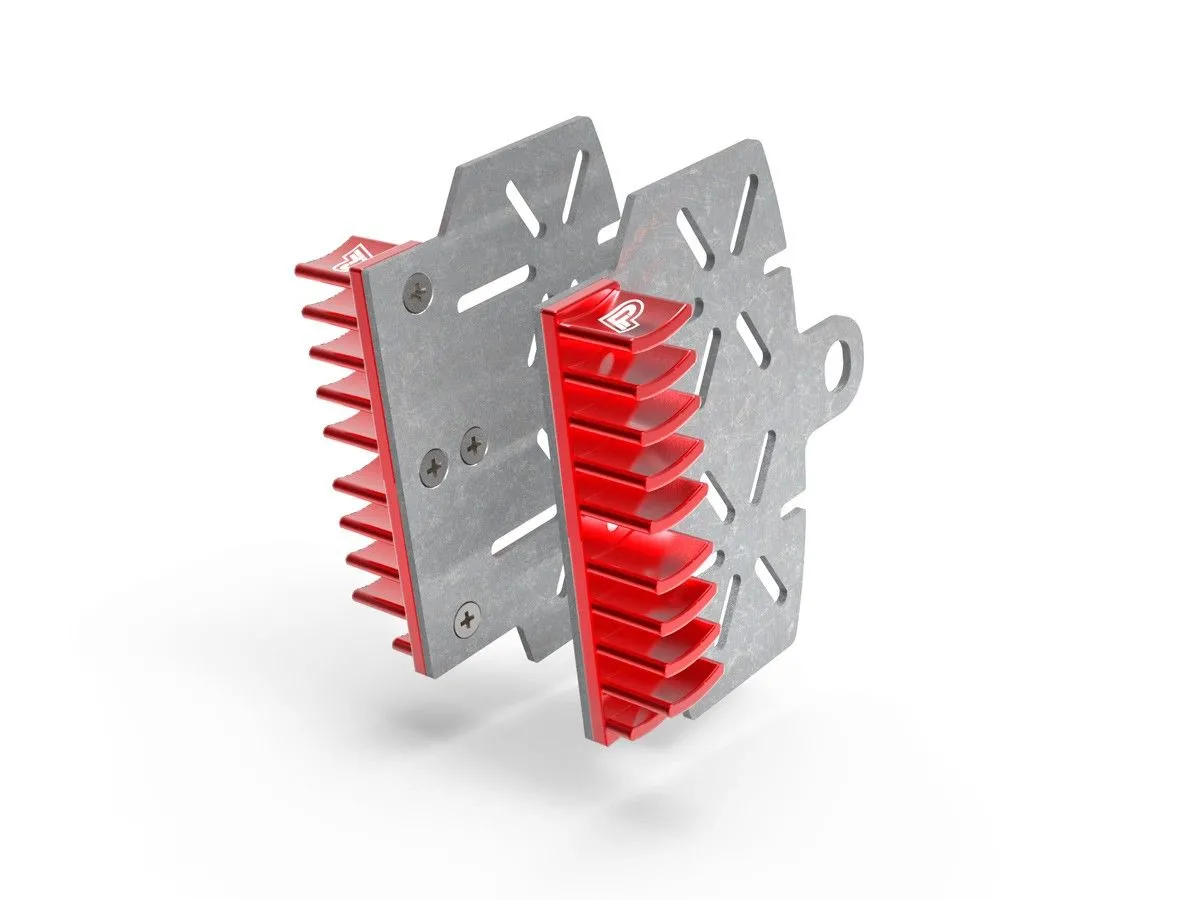 Dissipatori Calore Pinze Freno Rosso Ducabike Dbk Per Ducati Scrambler Mach 2.0 2017 > 2019-BPR05A-320909