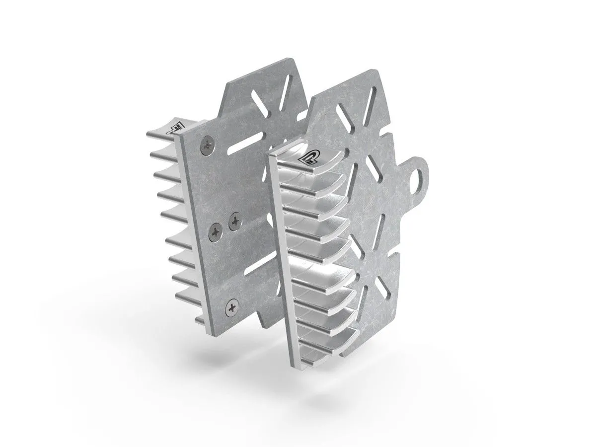 Dissipatori Calore Pinze Freno Argento Ducabike Dbk Per Ducati Scrambler Mach 2.0 2017 > 2019-BPR05G-320910