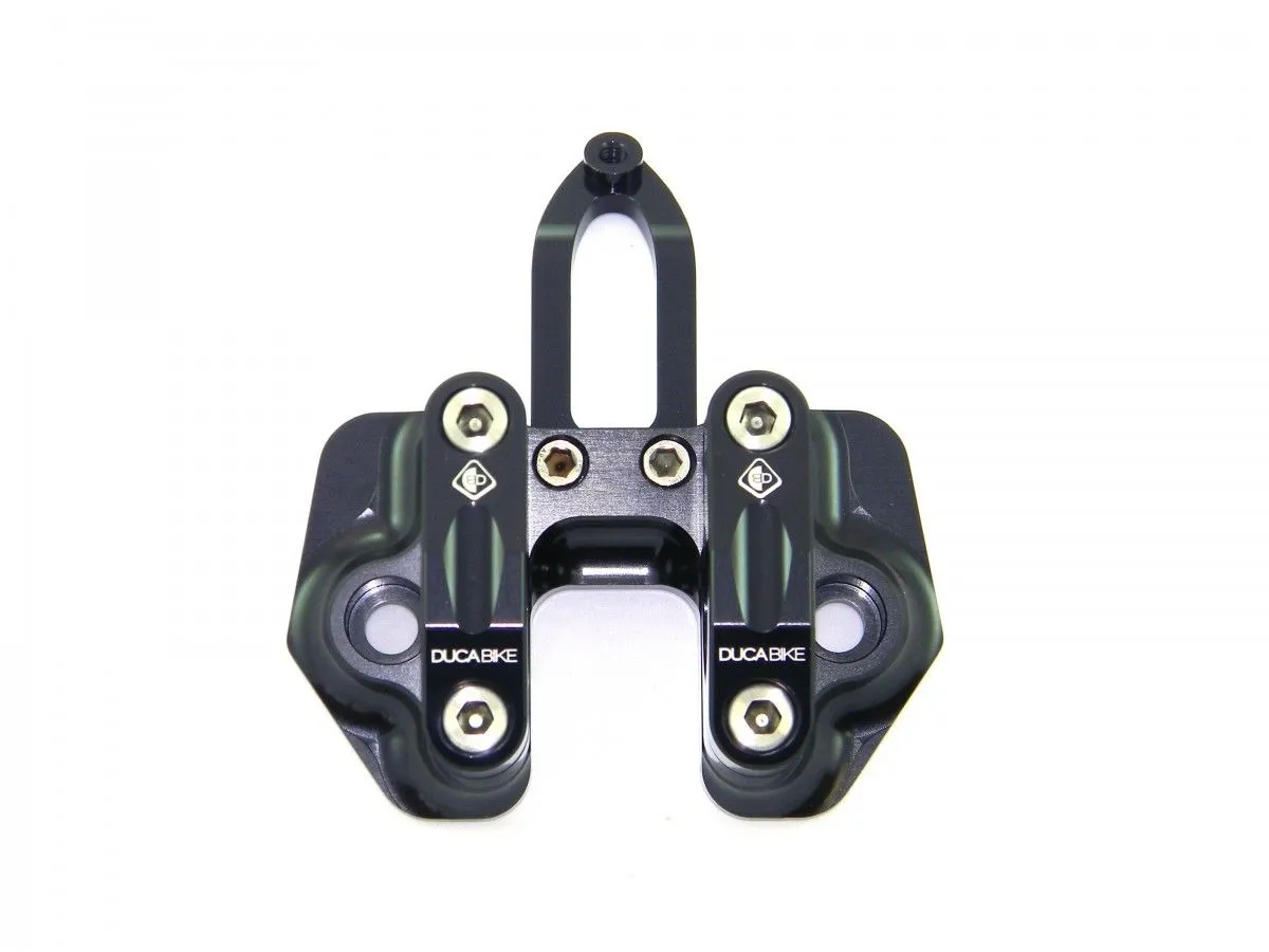 Base Regolabile Manubrio Streetfighter Nero Ducabike Dbk Per Ducati Streetfighter 848 2011 > 2015-BRM01D-324168