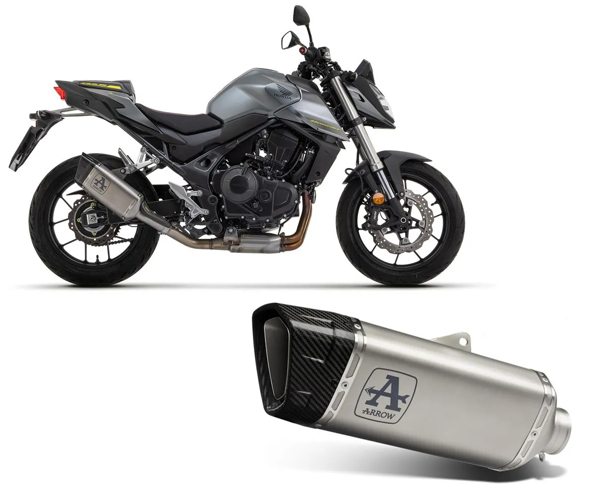 Terminale Di Scarico Arrow Pista In Titanio Racing Per Honda Cb 750 Hornet 2023 > 2024-71008PT-329760