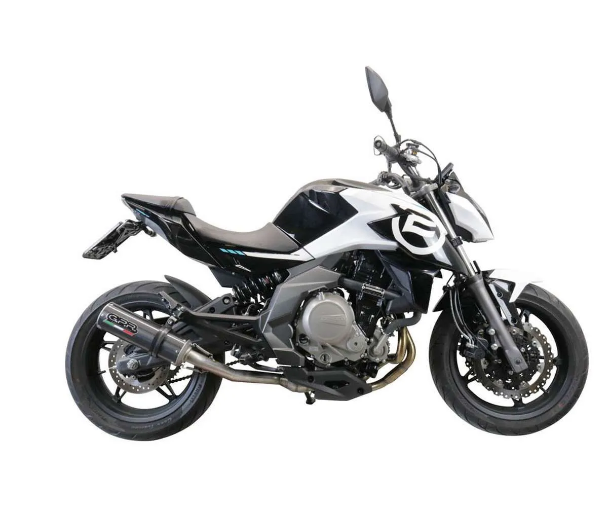 Terminale Di Scarico Gpr M3 Poppy Omologato Inox 304 Satinato Per Cf Moto 650 Mt 2021 > 2024-CF.4.CAT.M3.PP-387064