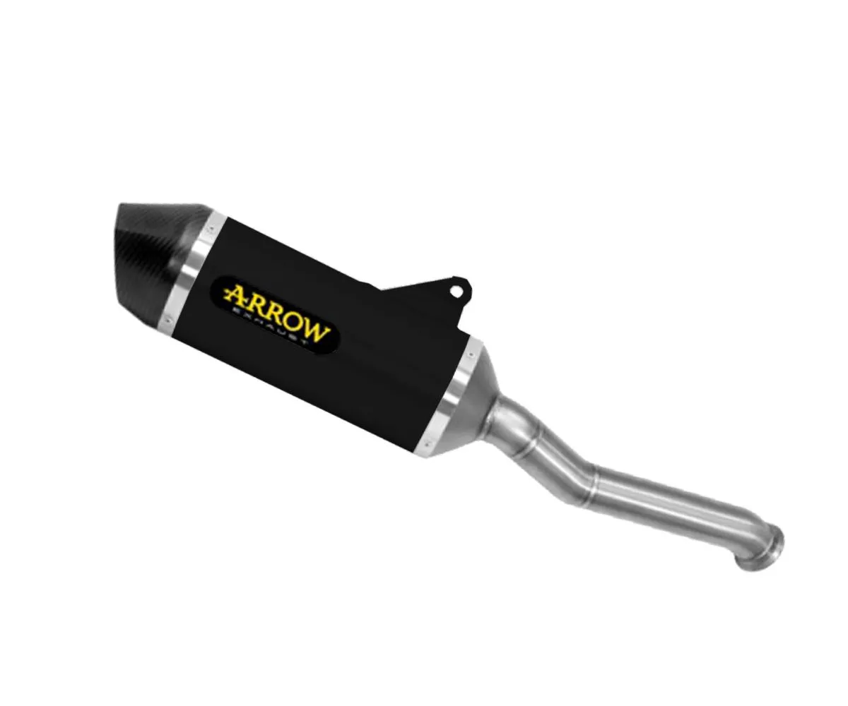 Terminale Scarico Arrow Race-tech Alluminio Nero Cf Moto 800 Mt Touring 2022 > 2024-71943AKN-289443
