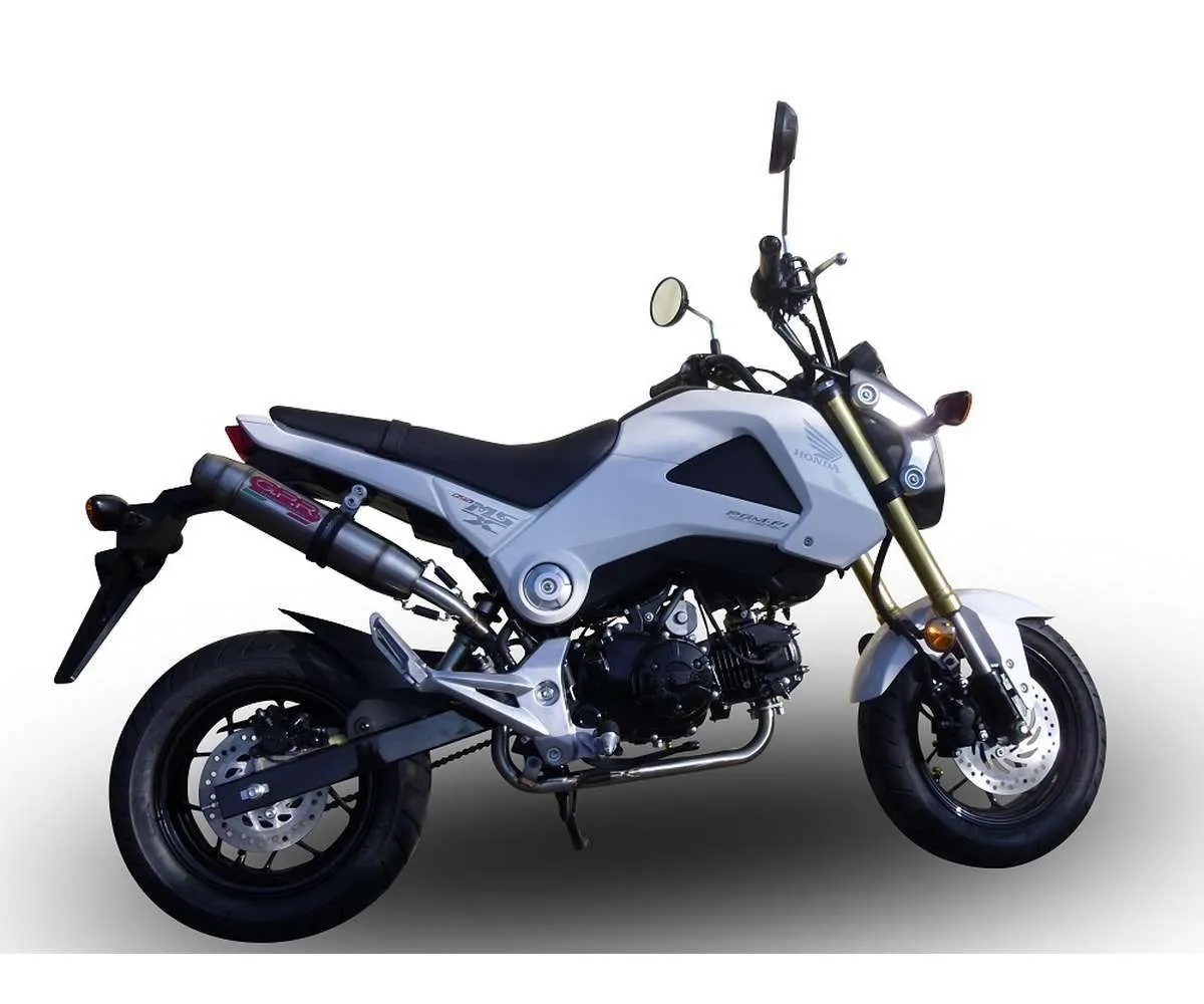 Scarico Completo Gpr Deeptone Inox Racing Inox Satinato Per Honda Msx - Grom 125 2018 > 2020-CO.E4.H.233.RACE.DE-387220
