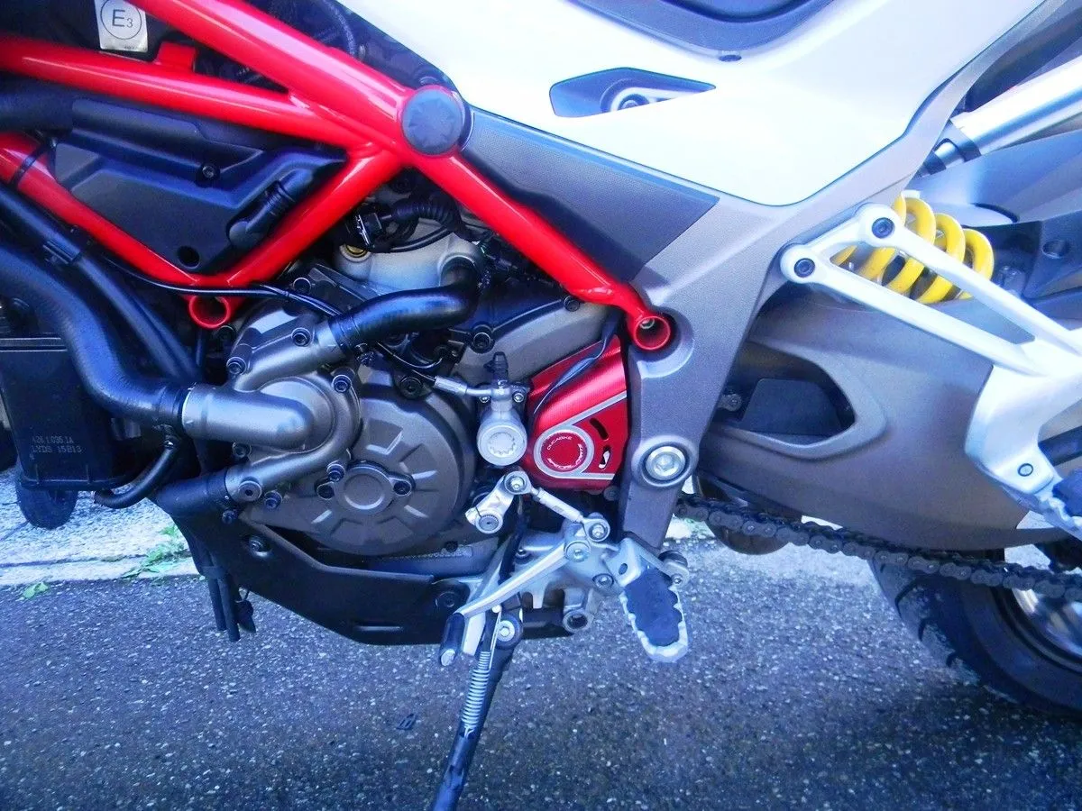 Copri Pignone Rosso Ducabike Dbk Per Ducati Multistrada 1200 2010 > 2017-CP05A-306930
