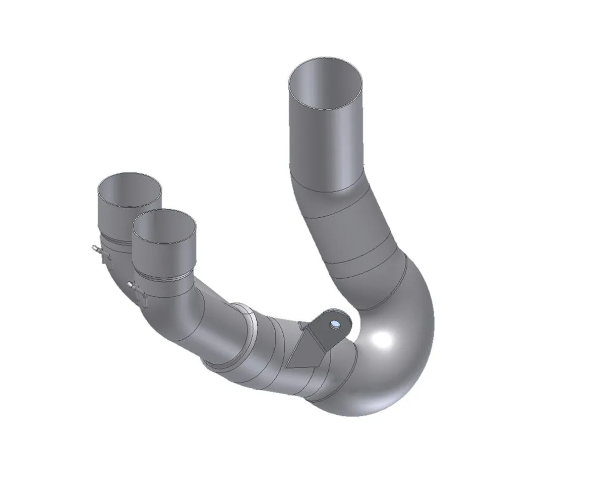 Tubo Elimina Kat Mivv Per Ducati Hypermotard 950/sp/rve 2019 > 2020-D.045.C1-290260