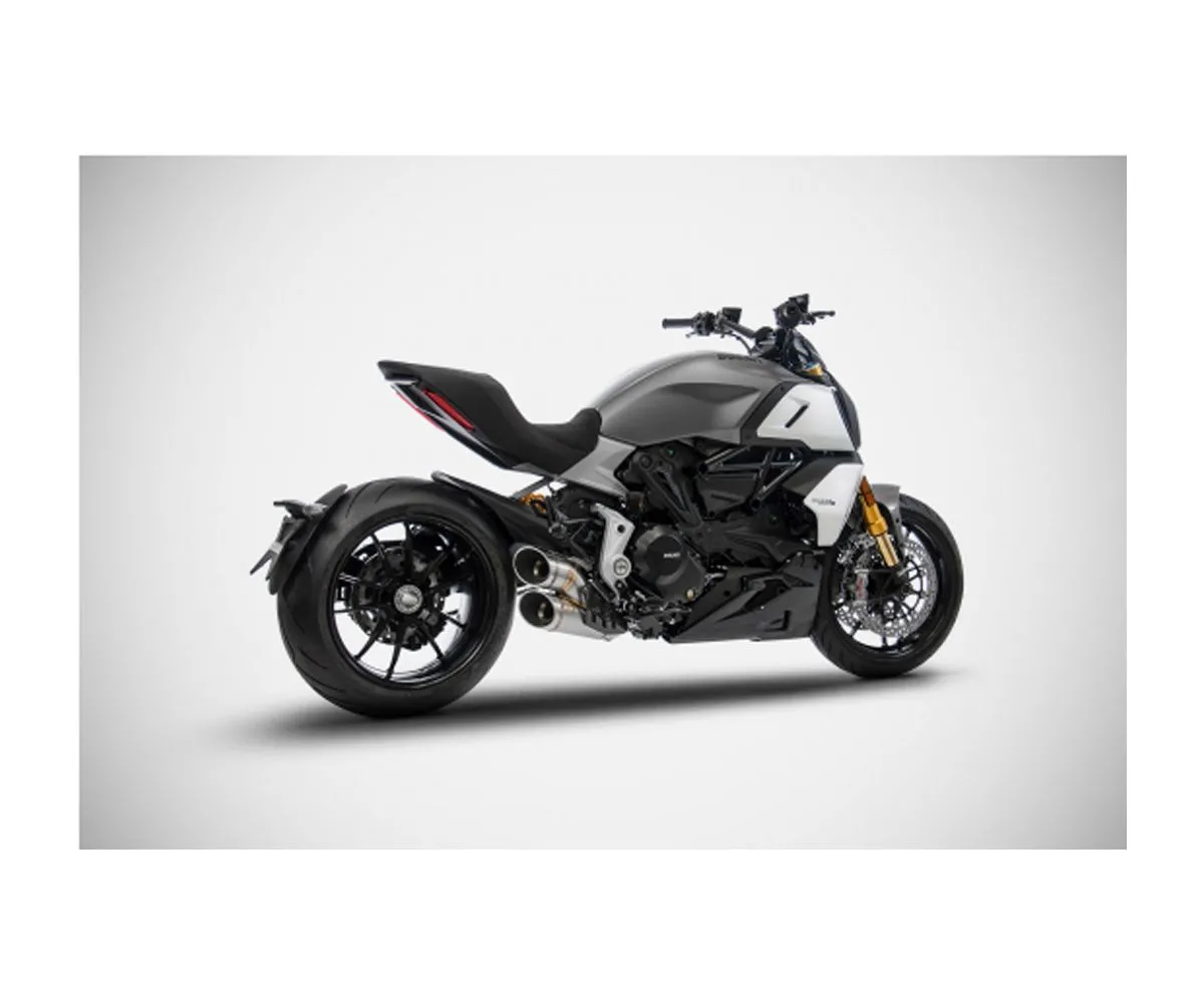 Impianto Di Scarico Zard Zd129skr Acciaio Inox R Ducati Diavel 1260 2020 > 2022-ZD129SKR-247789