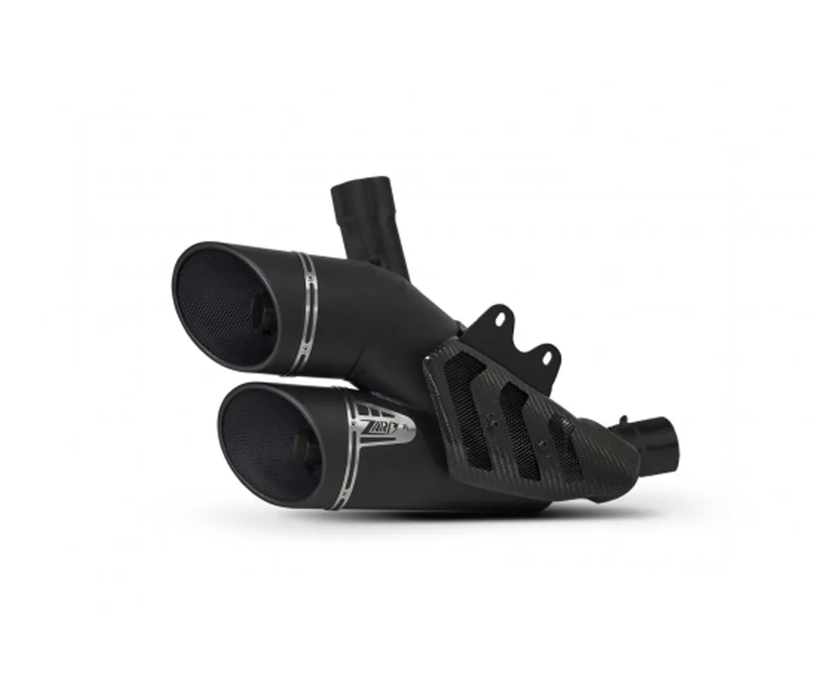 Impianto Di Scarico Zard Zd129skr-p2kit Nero Ducati Diavel 1260 2020 > 2022-ZD129SKR-P2KIT-247790