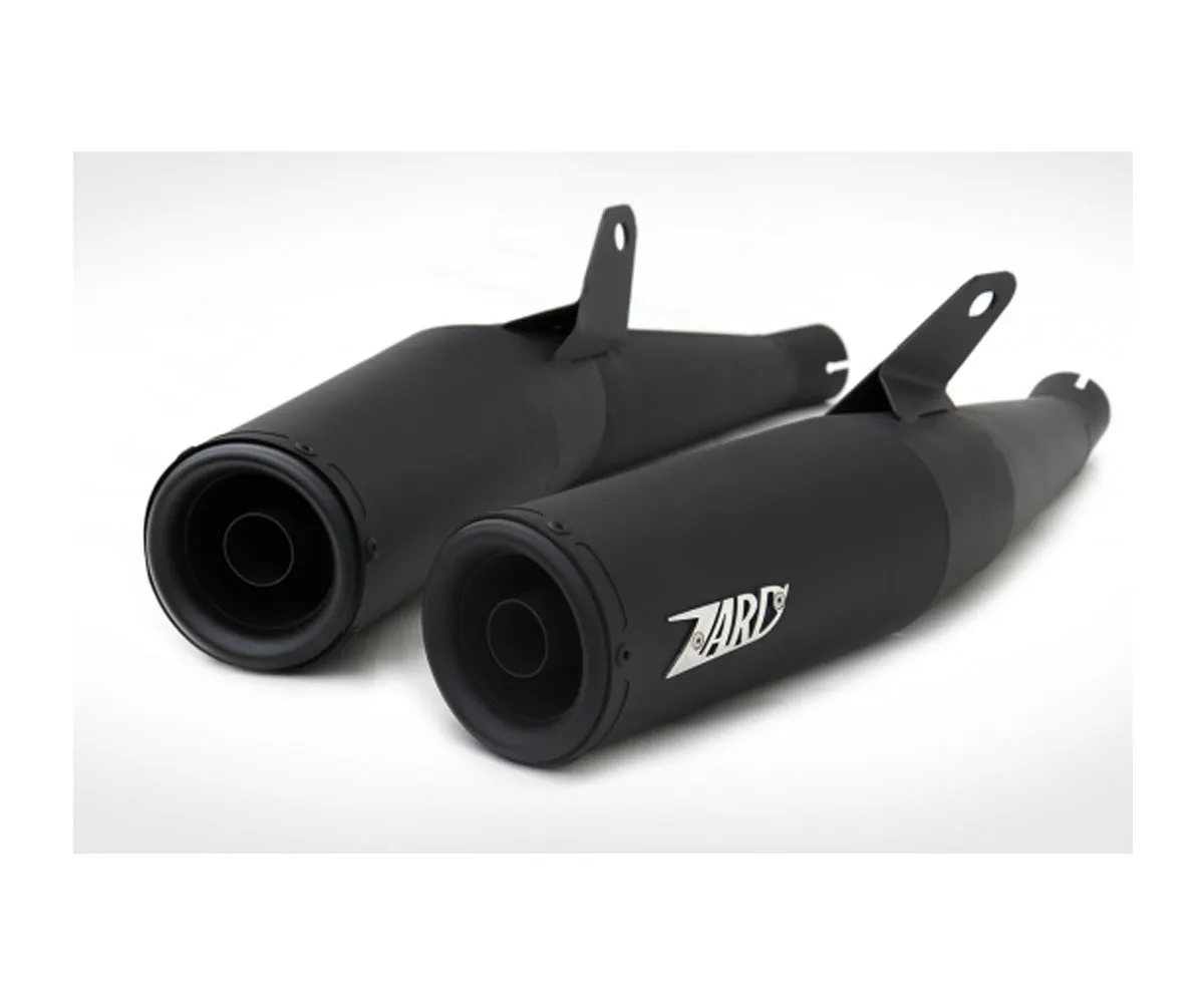 Impianto Di Scarico Bassi Zard Zdu120s10ssr-b Nero Ducati Gt 1000 2007 > 2010-ZDU120S10SSR-B-247608