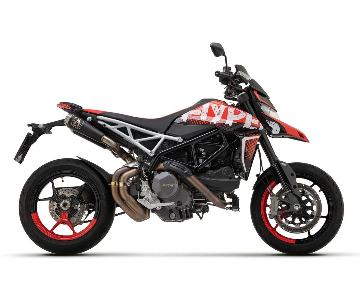 Terminale Scarico Arrow Pro-race Nichrom Nero Ducati Hypermotard 950 / Sp 2022 > 2024-71895PRN-290205