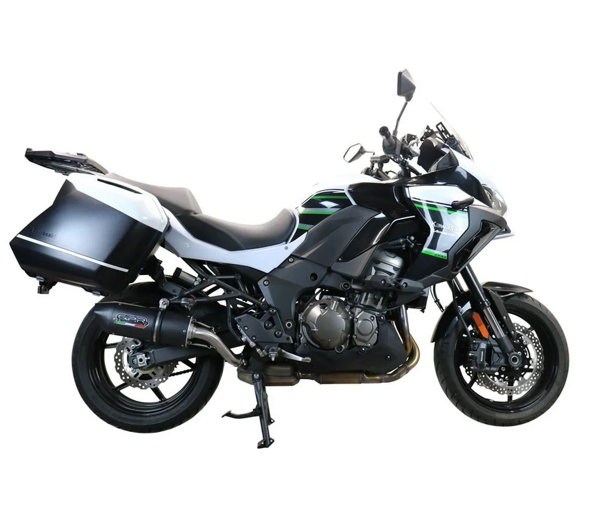 Terminale Di Scarico Gpr Furore Evo4 Poppy Omologato Nero Opaco Per Kawasaki Versys 1000 I.e. 2019 > 2020-E4.K.179.FP4-291621