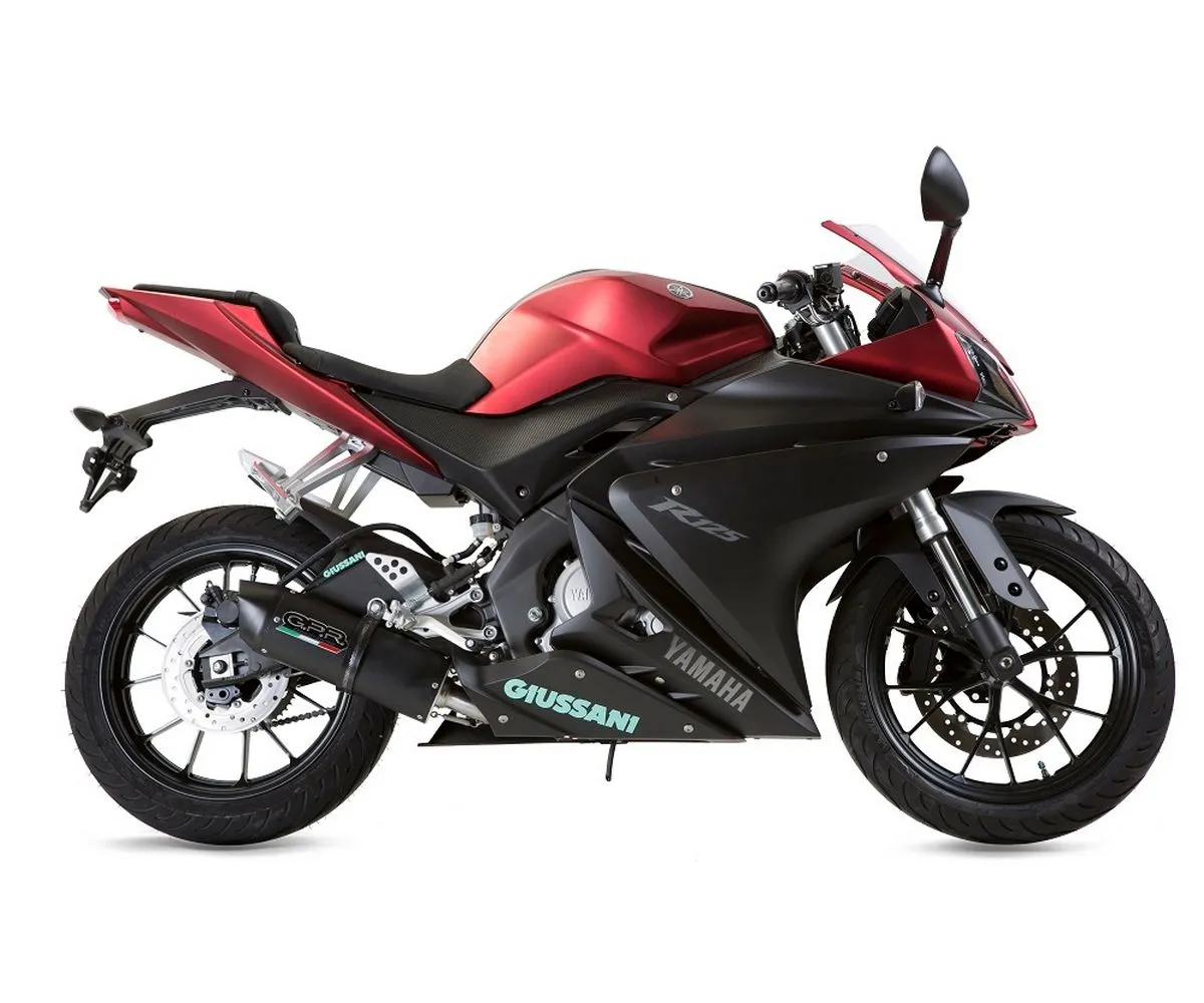 Scarico Completo Gpr Furore Evo4 Poppy Catalizzato Nero Opaco Per Yamaha Yzf-r 125 I.e. 2017 > 2018-E4.Y.210.CAT.FP4-292318