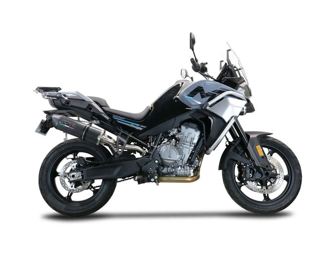 Terminale Di Scarico Gpr Furore Evo4 Poppy Omologato Nero Opaco Per Cf Moto 800 Mt Touring 2022 > 2024-E5.CF.10.FP4-387114