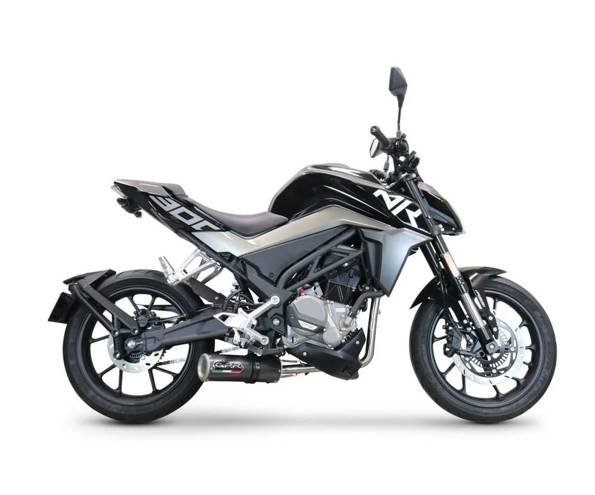 Scarico Completo Gpr M3 Poppy Omologato Inox 304 Satinato Per Cf Moto 300 Nk 2022 > 2024-E5.CF.8.CAT.M3.PP-387014