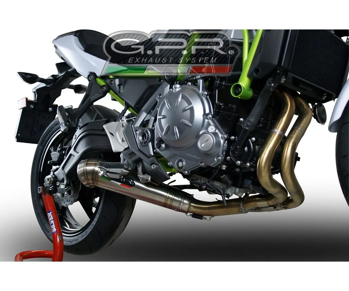 Scarico Completo Gpr Powercone Evo Catalizzato Acciaio Inox Per Kawasaki Z 650 Rs 2021 > 2024-E5.CO.K.161.2.CAT.PCEV-291557