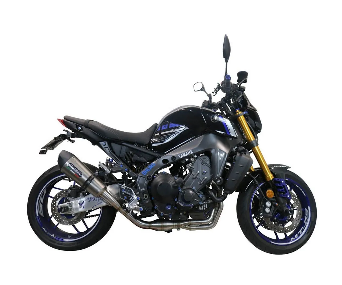Scarico Completo Gpr Gp Evo4 Titanium Catalizzato Titanio Opaco Per Yamaha Mt-09 2021 > 2023-E5.CO.Y.219.CAT.GPAN.TO-292474