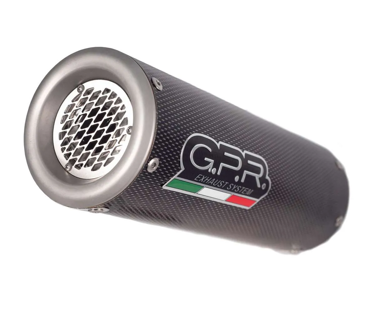 Terminale Di Scarico Gpr M3 Poppy Omologato Inox 304 Satinato Per Ducati Scrambler 800 Nightshift 2021 > 2022-E5.D.137.1.CAT.M3.PP-387137