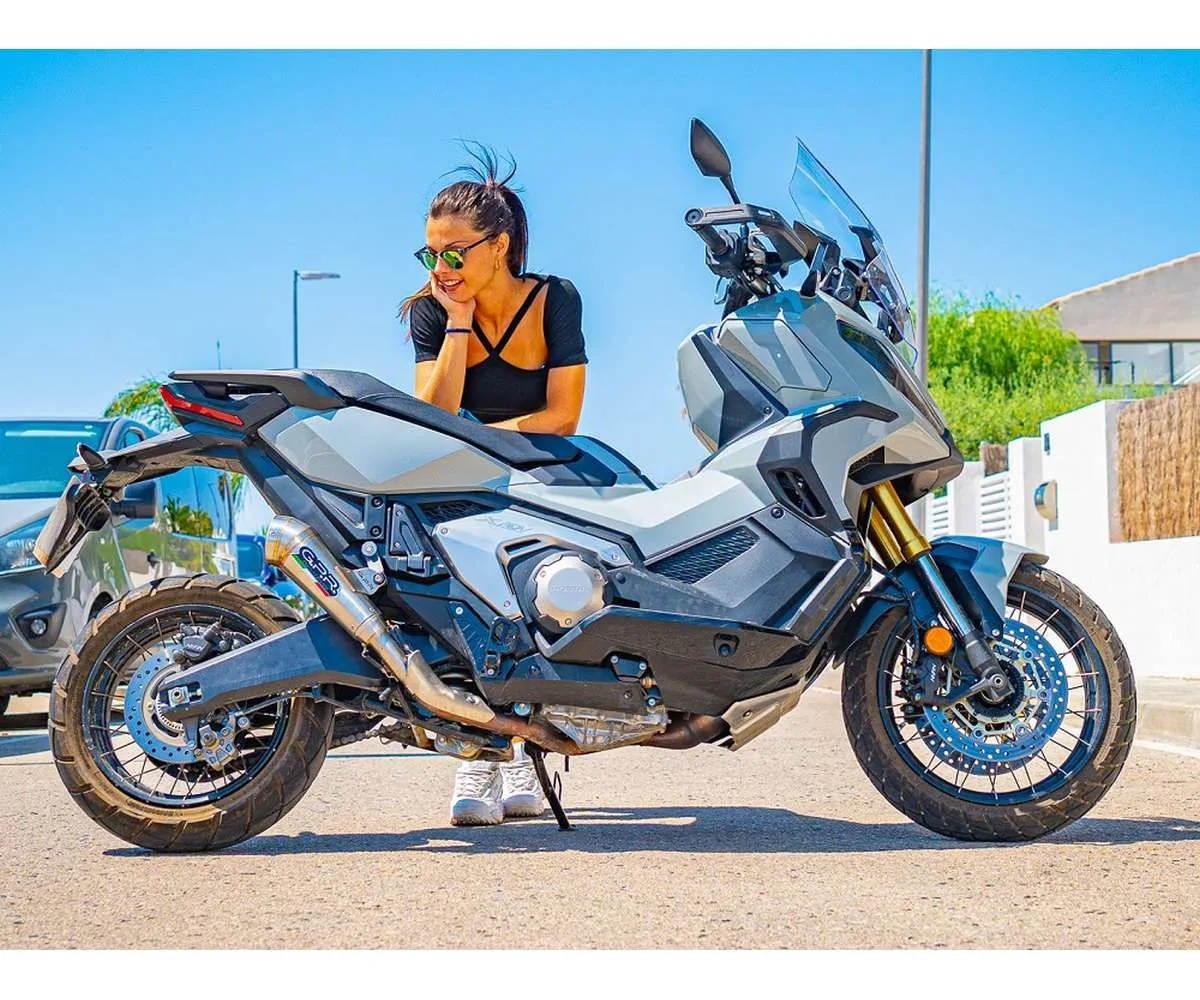 Terminale Di Scarico Gpr Powercone Evo Omologato Inox 304 Satinato Per Honda X-adv 750 2021 > 2024-E5.H.262.PCEV-387266