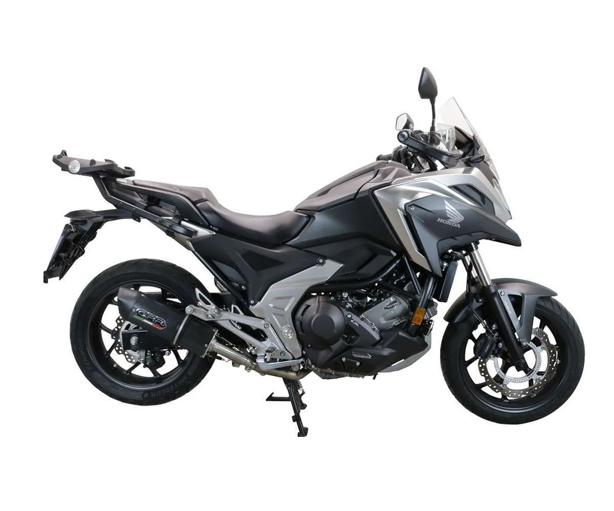 Terminale Di Scarico Gpr Furore Evo4 Poppy Omologato Nero Opaco Per Honda Nc 750 X - S Dct 2021 > 2023-E5.H.266.FP4-387250