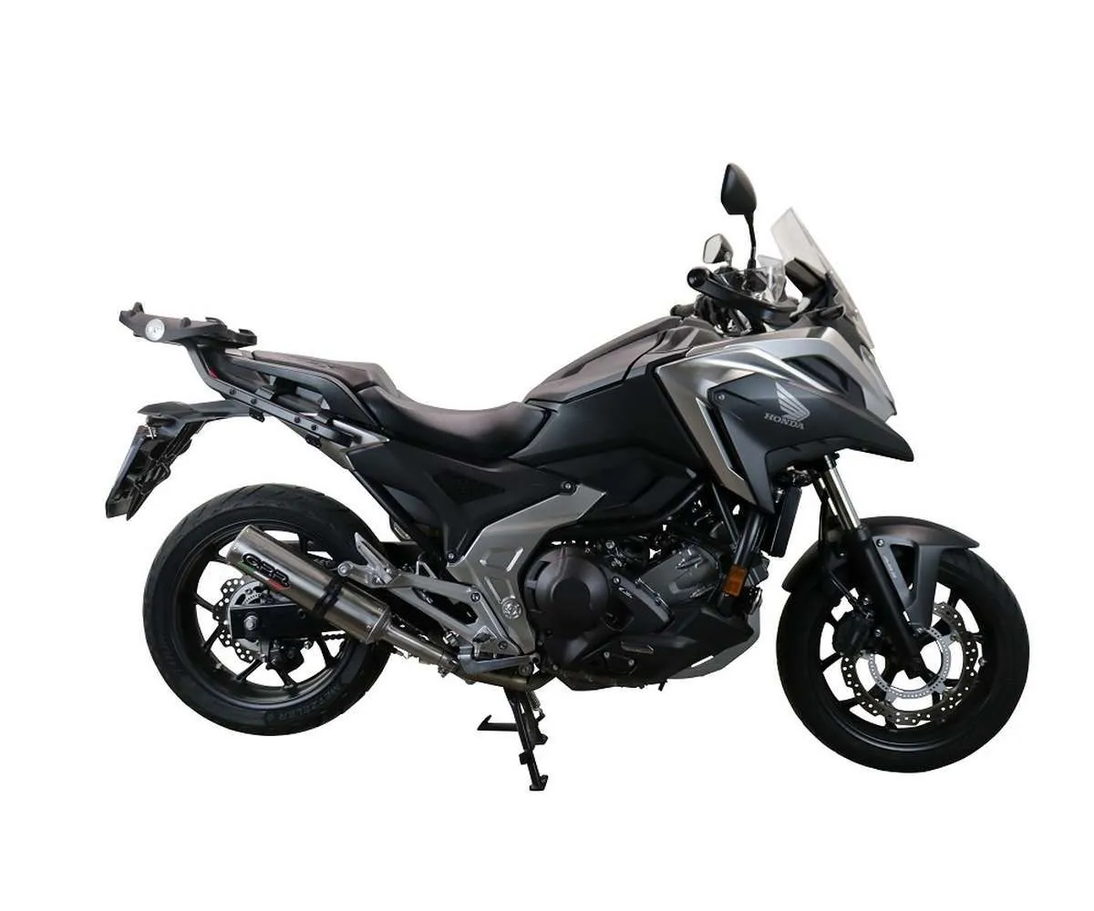 Terminale Di Scarico Gpr M3 Inox Omologato Inox 304 Satinato Per Honda Nc 750 X - S Dct 2021 > 2023-E5.H.266.M3.INOX-387253