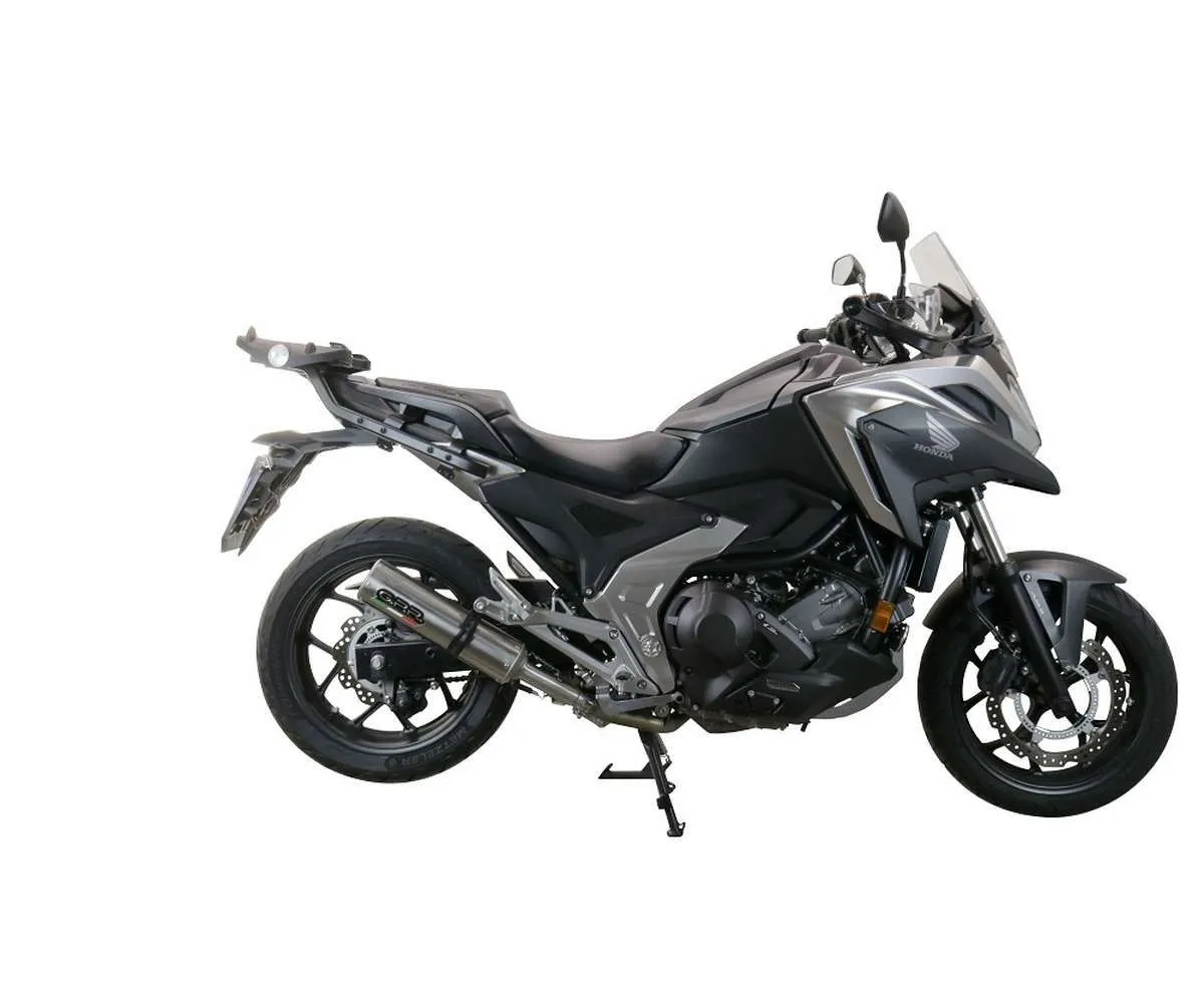 Terminale Di Scarico Gpr M3 Titanium Natural Omologato Titanio Satinato Per Honda Nc 750 X - S Dct 2021 > 2023-E5.H.266.M3.TN-387255