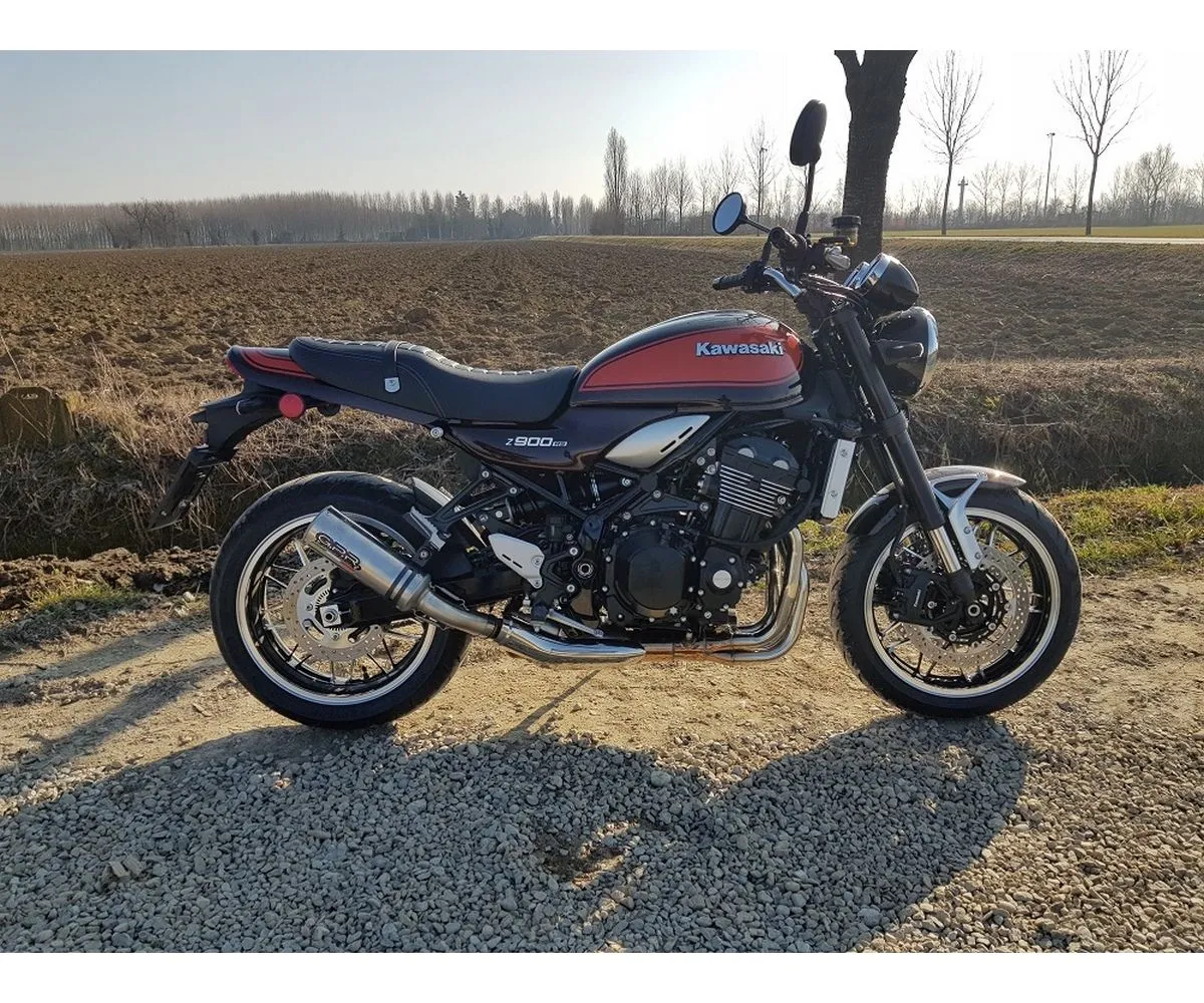 Terminale Di Scarico Gpr M3 Inox Omologato Acciaio Inox Per Kawasaki Z 900 Rs 2021 > 2024-E5.K.168.M3.INOX-291608