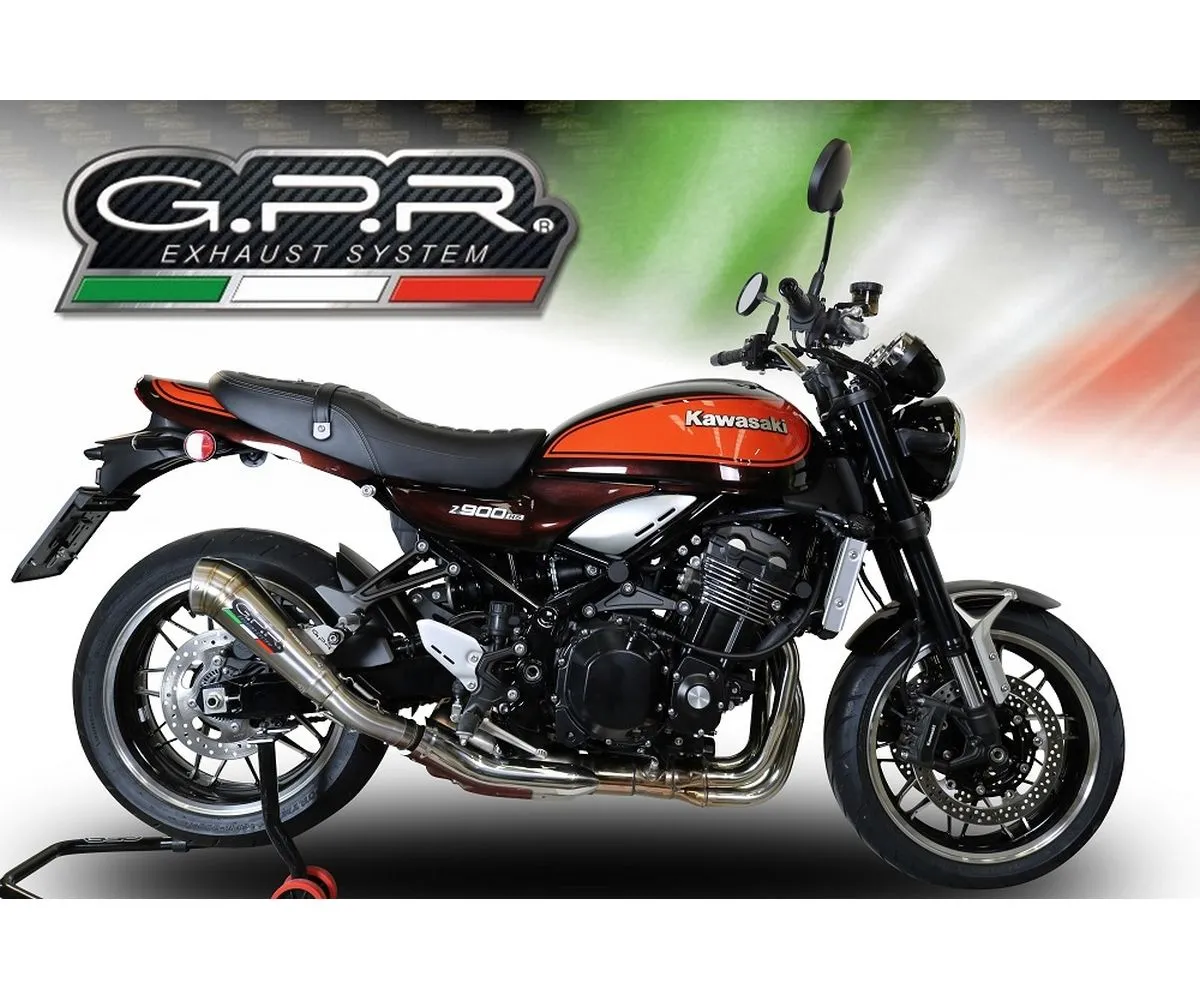 Terminale Di Scarico Gpr Powercone Evo Omologato Acciaio Inox Per Kawasaki Z 900 Rs 2021 > 2024-E5.K.168.PCEV-291611