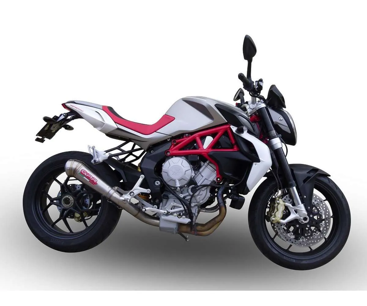 Terminale Di Scarico Gpr Powercone Evo Omologato Inox 304 Satinato Per Mv Agusta F3 800 2021 > 2024-E5.MV.14.CAT.PCEV-387613